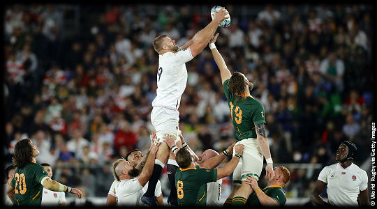 England v South Africa George Kruis in England lineout The Final RWC2019